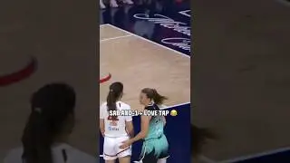 🤣 Сабрина Ионеску шлепает по заднице новичка Соню Ситрон после AND-1 | Женская баскетбольная кома...