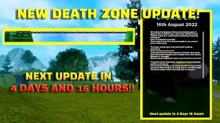 *FREE* Easy Mode, Fixes, Shadow Event, Peacefull Mode Removed:( | Roblox Death Zone
