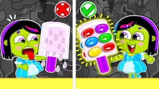 Pequeño Leon | Paletas de helado | Dibujos animados | Video Para Niños