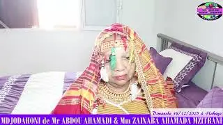 ZIFAFA de Mr ABDOU AHAMADI et Mm ZAINABA AHAMADA MZITRANI à Hahaya le 14/12/2025