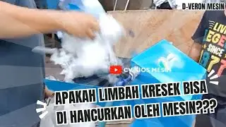 Mesin Pencacah atau Penghancur Kresek Plastik Menjadi Serpihan