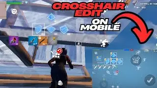 This Is How To CROSSHAIR EDIT On Mobile In 2025...(Fortnite Mobile Guide and Tips)