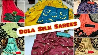 Dola Silk Saree Collection||Free Delivery||Low Price||COD||A2Z Fashion Collection