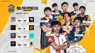 🔴 LIVE | MDL PH S6 | FILIPINO - Week 2 Day 2