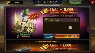 KOA Cheapest Way To Get Noble Badges - KING OF AVALON