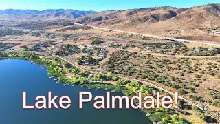 Flying my drone around Lake Palmdale