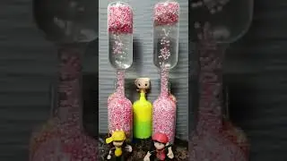 Satisfying video | ASMR | Styrofoam balls white reed balerina cappuccina#shorts