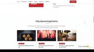 EGovenz - City Government WordPress Theme municipality city government Ukumori