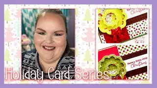 #2022Holidaycardseries Day 7 Queen and Co Wreath Shaker cards!