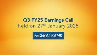 Q3 FY25 Earnings Call held on 27th January 2025