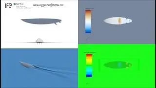 CFD simulations on maneuvering surfboard