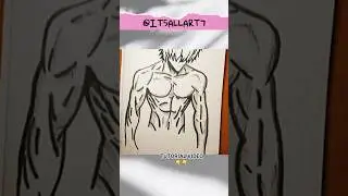drawing male body #shorts #maledrawing #body