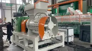 Industrial Spiral Pulverizer Shredder for Used Clothes and Woven Bags