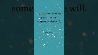 Control your money #financialfreedom #rethinkrich