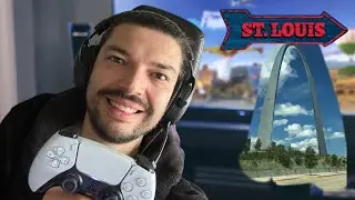 Exploring St. Louis: Microsoft Flight Simulator 2024 on PS5 Pro! 🇺🇸✈️ [Gateway Arch Flight]