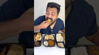 Egg Thali 🤪Vs Chicken Thali Vs Fish Thali | Cheap Vs Expensive | #trending #shorts #foodie