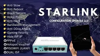 STARLINK MIKROTIK FILTERING UPDATE 2.0