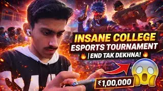 Insane College Esports Tournament 🔥 | End Tak Dekhna! #dailyvlog #vlog 