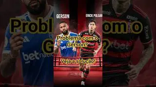 DEU RUIM PRO GERSON | FLAMENGO | URGENTE #flamengo #futebol #erickpulgar #shorts