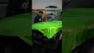 WRAPPING THIS AUDI S4 IN WASABI GREEN!