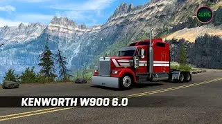 KENWORTH W900 6.0 (jon-ruda) - ОБЗОР МОДА ДЛЯ #ATS 1.45