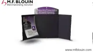 ShowStyle Briefcase Tabletop Display Set-Up