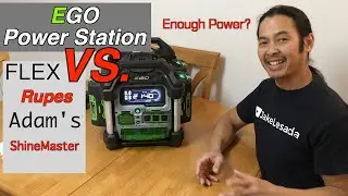 EGO Power Station VS. Flex, Rupes, Adam's and ShineMaster.