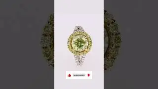 BIG Yellow Diamond Ring | PINK Diamond | Live Shopping Show | Luxury Jewelry on sale  | LJN.LIVE