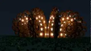 cube, array and light