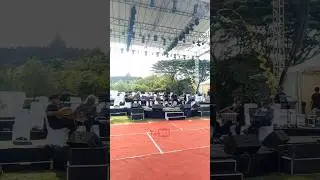 Cek Sound Festival Keroncong Live Borobudur #fypシ #kesenian #hiburan #keroncong #seni #music