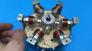 LET'S MAKE OUR OWN BRUSHLESS MOTOR- 6 BOBİNLİ FIRÇASIZ MOTOR YAPIMI