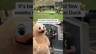 Lost his head and then pulled up in the Labubu fit 💀 #oregonducks #oregonfootball #collegefootball
