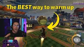 ЛУЧШАЯ ежедневная разминка для улучшения механики... Советы по Rocket League
