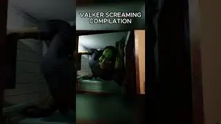 Valker screaming compilation #gaming #horror  #funny