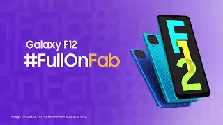 Samsung Galaxy F12 | Live the #FullOnFab Life