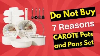 CAROTE Pots and Pans Set &ndash; Brutally Honest Review (Don&rsquo;t Buy till watch this)