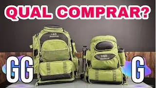 Qual mochila escolher? Bassdash G ou GG
