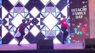 Prapti-Avi rocking performance @Hitachiindia family day