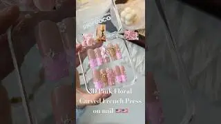 Get ready to bloom! 🌷 #nails #pressonnails #diynails #pinknails#y2knails