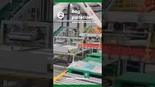 Automate bag stacking for improved efficiency #bag #stacking #packaging #palletizer #shorts