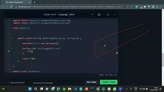 Two String(Hacker rank)  solved in three different approaches