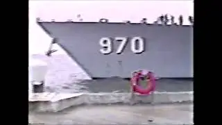USS Caron Departs for Desert Storm December 28th 1990.