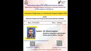 Awareness Programme on Intellectual Property Rights (IPR) under NIPAM