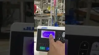 Juki Lk1900BN Bratack How to Delet and add a pattern program #juki#smartsolution#sewingmachine#new