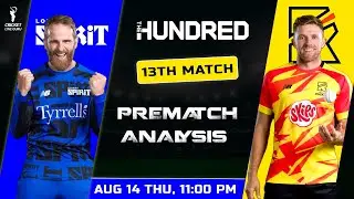 LS vs TR Match Prediction | The Hundred 2025 13th Match LDN vs TRT Dream11 Team