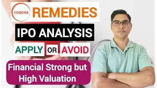 Corona Remedies IPO Detailed Analysis with Latest GMP।