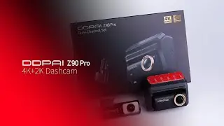 DDPAI Z90 Pro Unboxing | 4K Front. 2K Rear. 64 GB eMMC. ZERO Frustration.