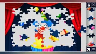 Juggling Clown on Stage* 🎉#Clown #Juggling #Circus #Cartoon #Stage @puzzlemaster1034 