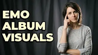 What Are Common Elements In Emo Album Art?