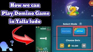 how to play Domino all five in yalla ludo,yalla ludo all five domino game,